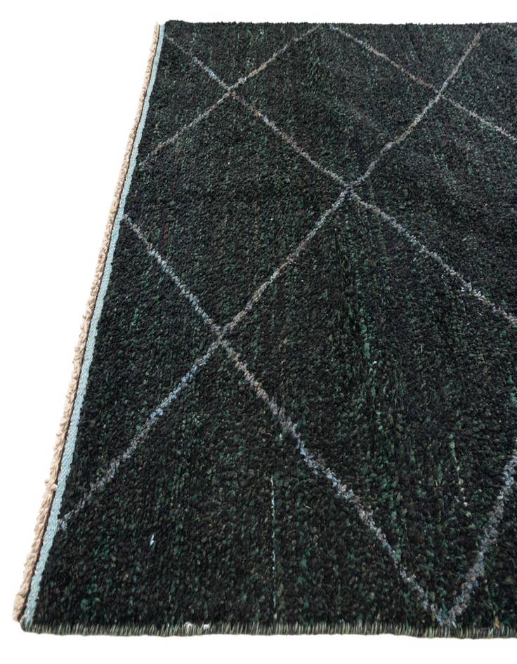 Detail image of 5' x 8' 3  Hand Knotted Moroccan Wool Rug