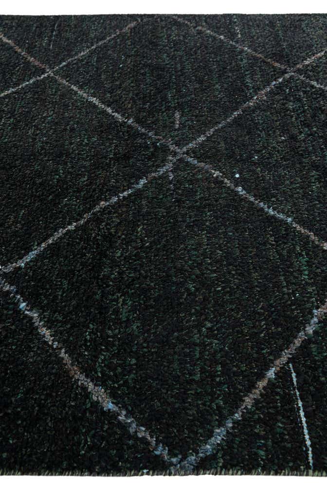 5' x 8' 3 Hand Knotted Moroccan Wool Rug