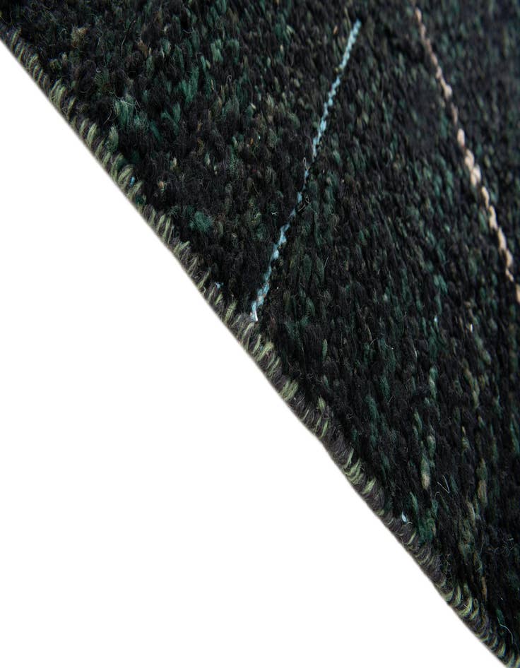 Detail image of 6' x 9' 5  Hand Knotted Moroccan Wool Rug