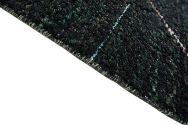 6' x 9' 5 Hand Knotted Moroccan Wool Rug