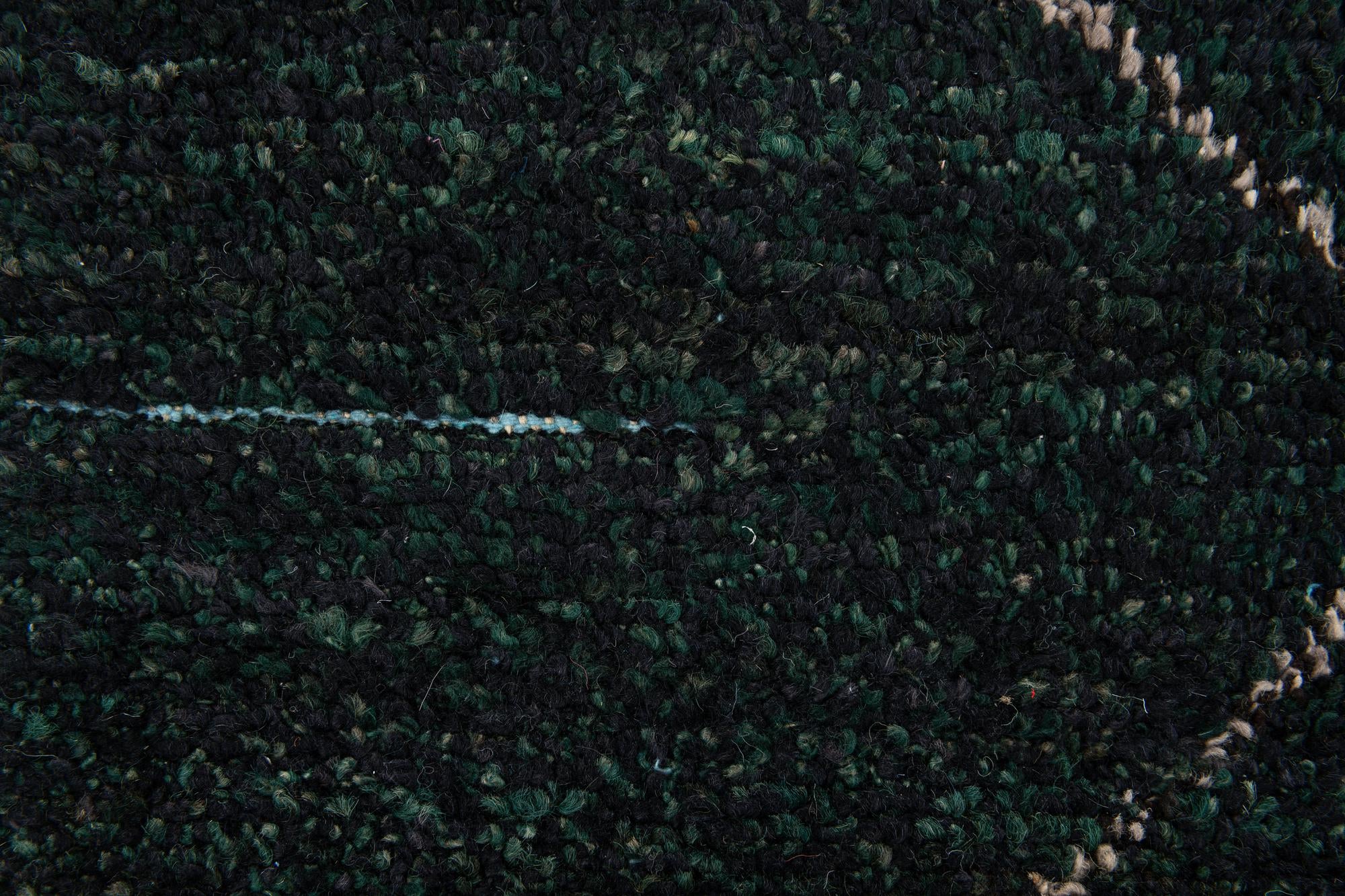 6' x 9' 5 Hand Knotted Moroccan Wool Rug