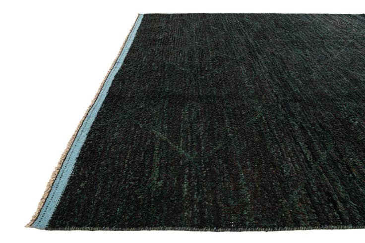 Detail image of 8' x 10' 8 Hand Knotted Moroccan Wool Rug