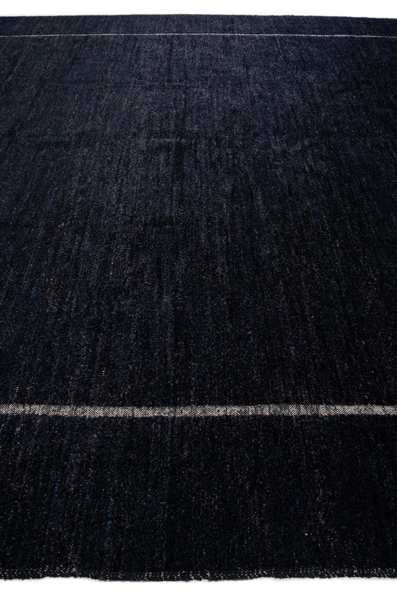 10' 7 x 13' 10 Hand Knotted Moroccan Wool Rug