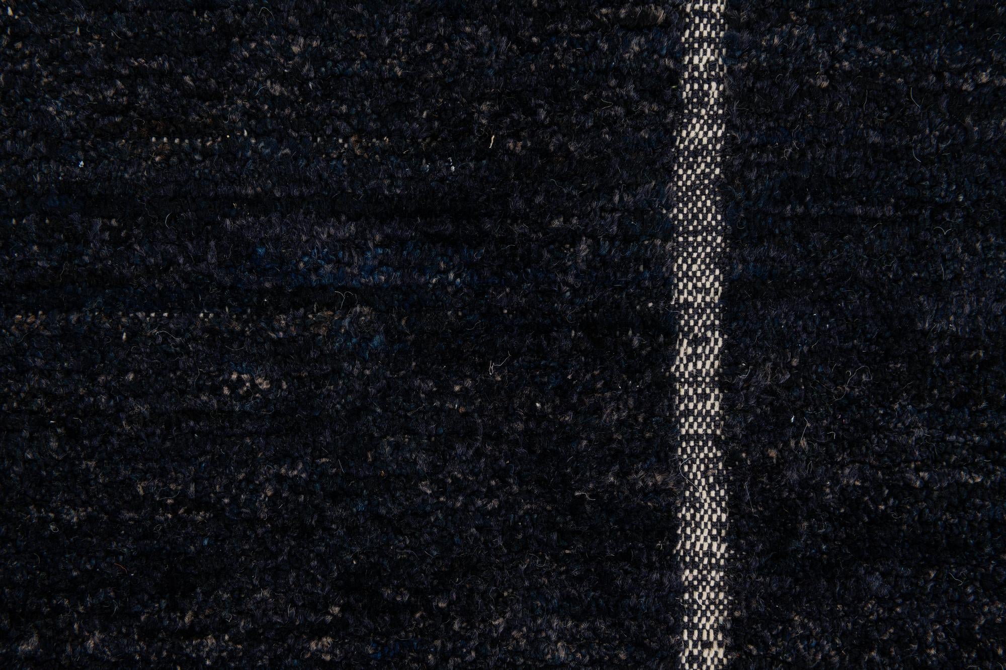 10' 7 x 13' 10 Hand Knotted Moroccan Wool Rug