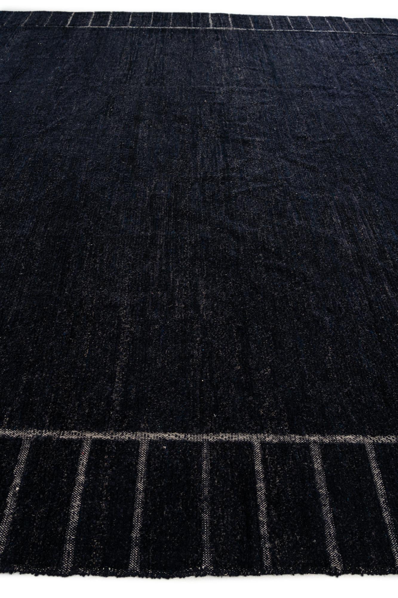12' 8 x 14' 8 Hand Knotted Moroccan Wool Rug