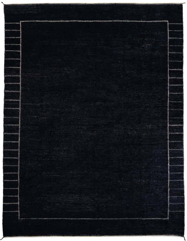 Detail image of 12' 8 x 14' 8 Hand Knotted Moroccan Wool Rug