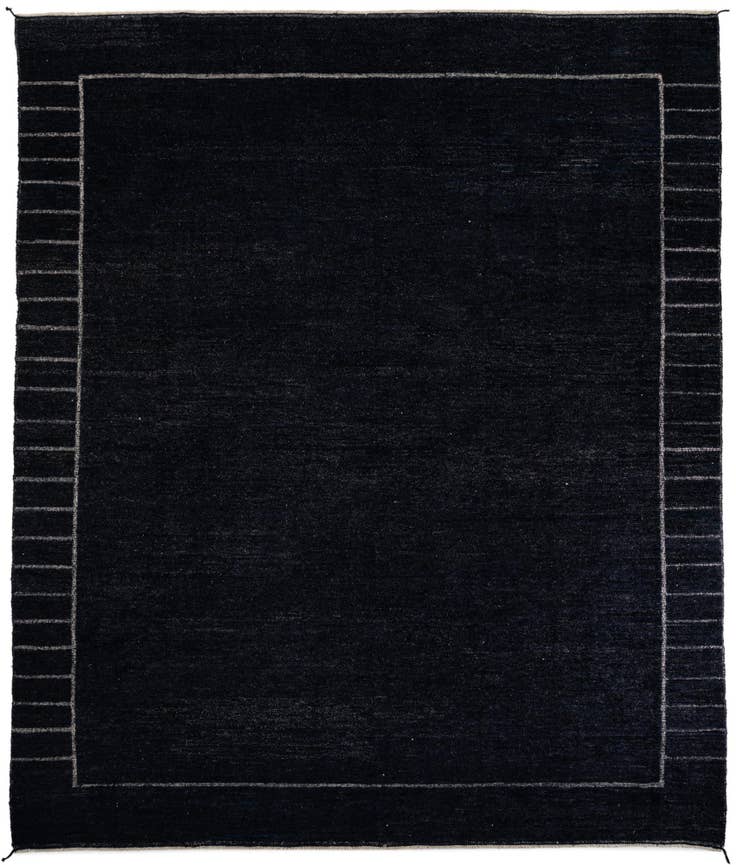 Detail image of 12' 8 x 14' 8 Hand Knotted Moroccan Wool Rug