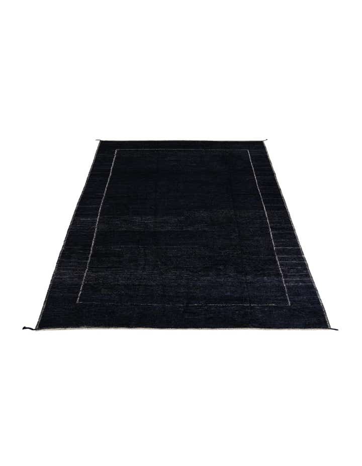 10' 10 x 13' 5 Hand Knotted Moroccan Wool Rug