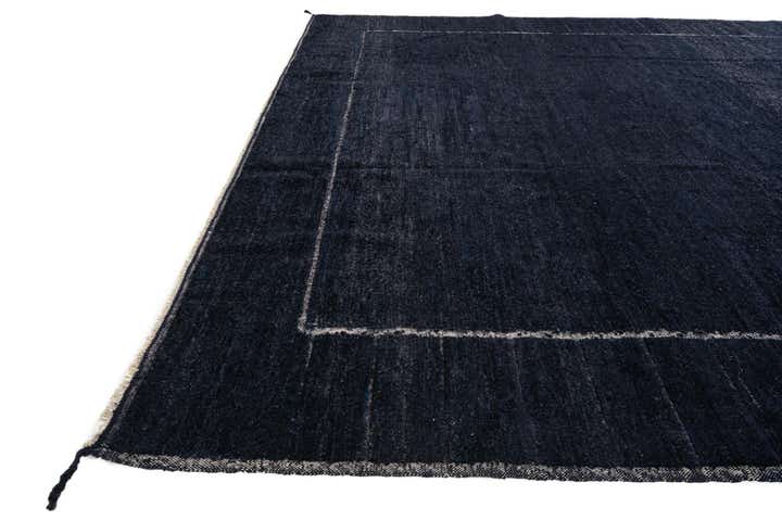 10' 10 x 13' 5 Hand Knotted Moroccan Wool Rug