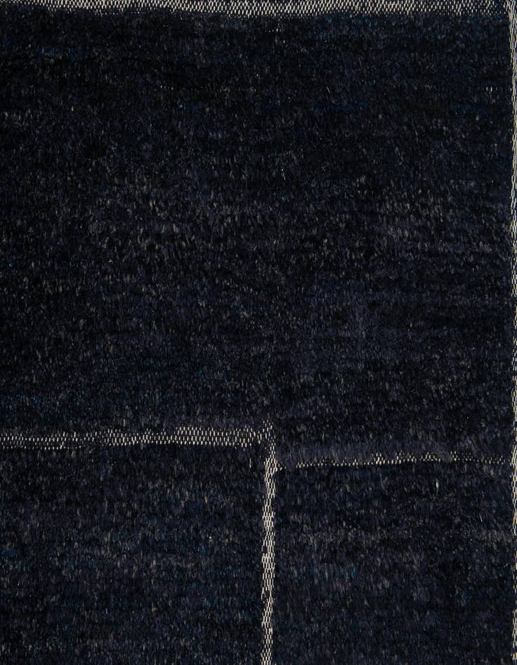 Detail image of 10' 10 x 13' 5  Hand Knotted Moroccan Wool Rug