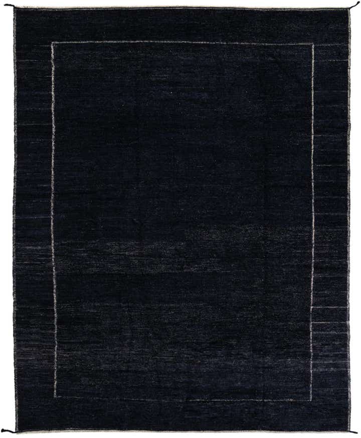 10' 10 x 13' 5 Hand Knotted Moroccan Wool Rug