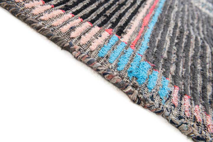 5' 3 x 8' 3 Hand Knotted Moroccan Wool Rug