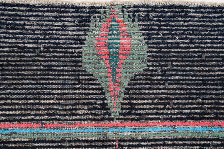 5' 3 x 8' 3 Hand Knotted Moroccan Wool Rug