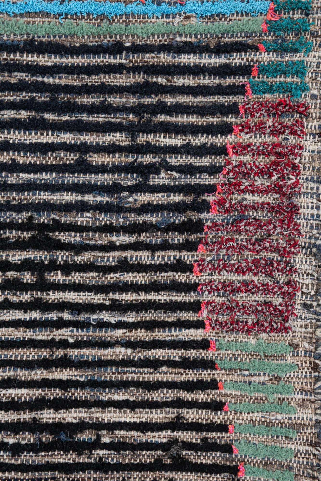 5' 3 x 8' 3 Hand Knotted Moroccan Wool Rug