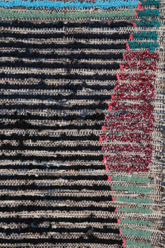 5' 3 x 8' 3 Hand Knotted Moroccan Wool Rug