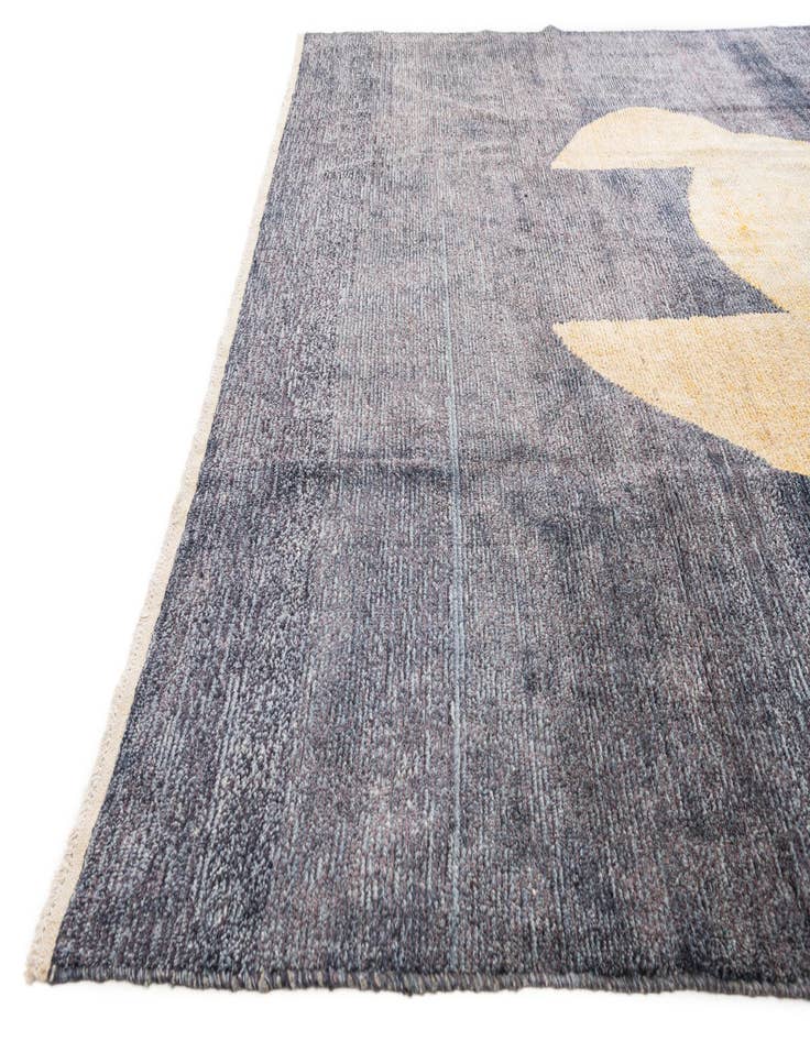 Detail image of 9' 5 x 11' 8  Hand Knotted Moroccan Wool Rug