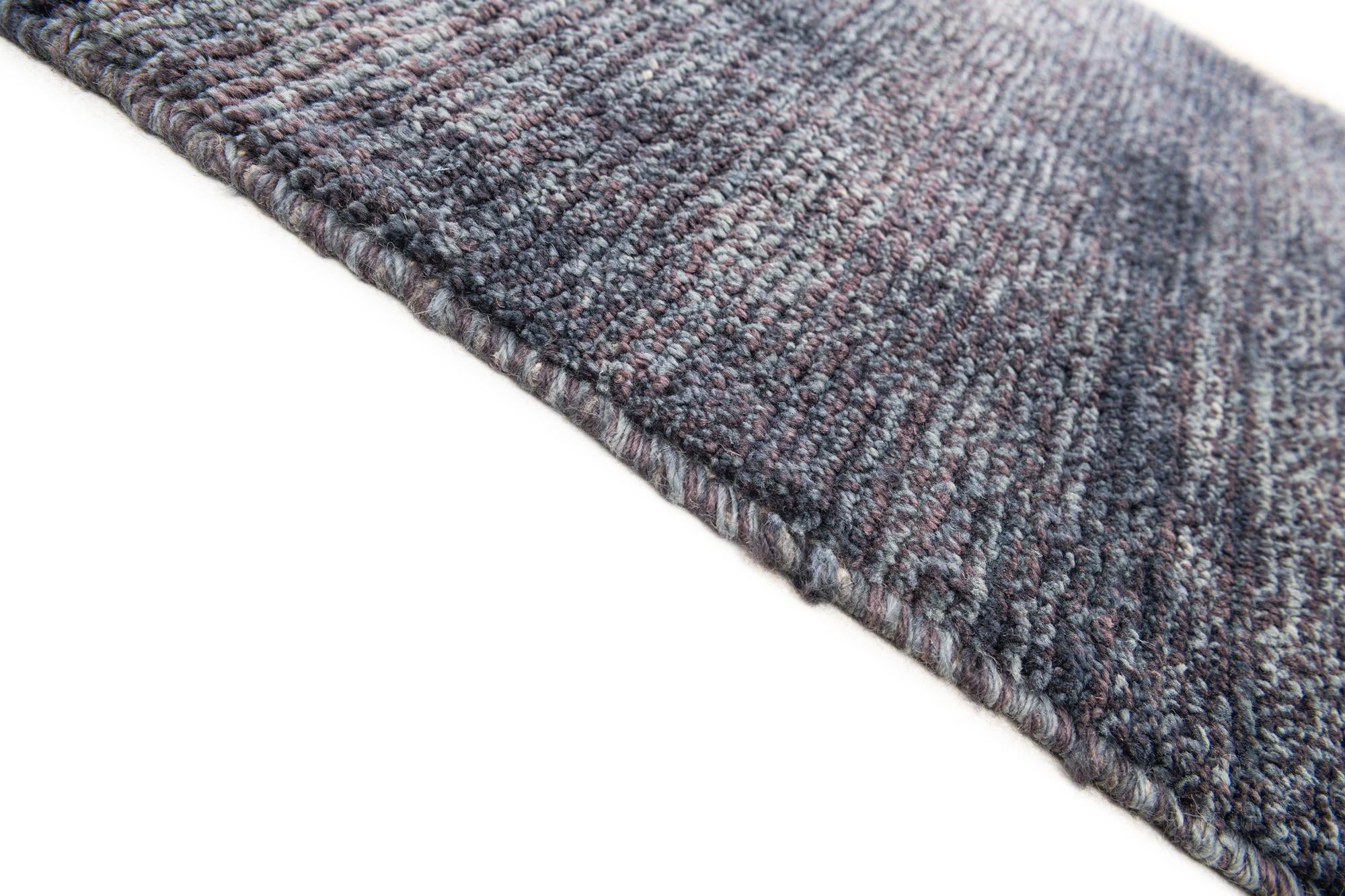 9' 5 x 11' 8 Hand Knotted Moroccan Wool Rug