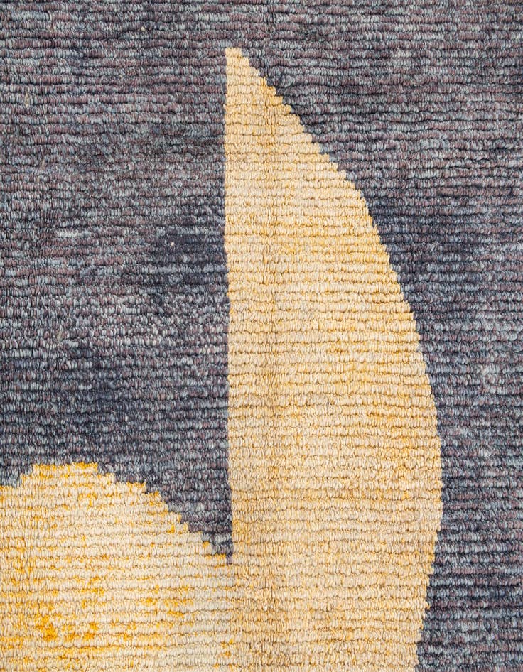 Detail image of 9' 5 x 11' 8  Hand Knotted Moroccan Wool Rug