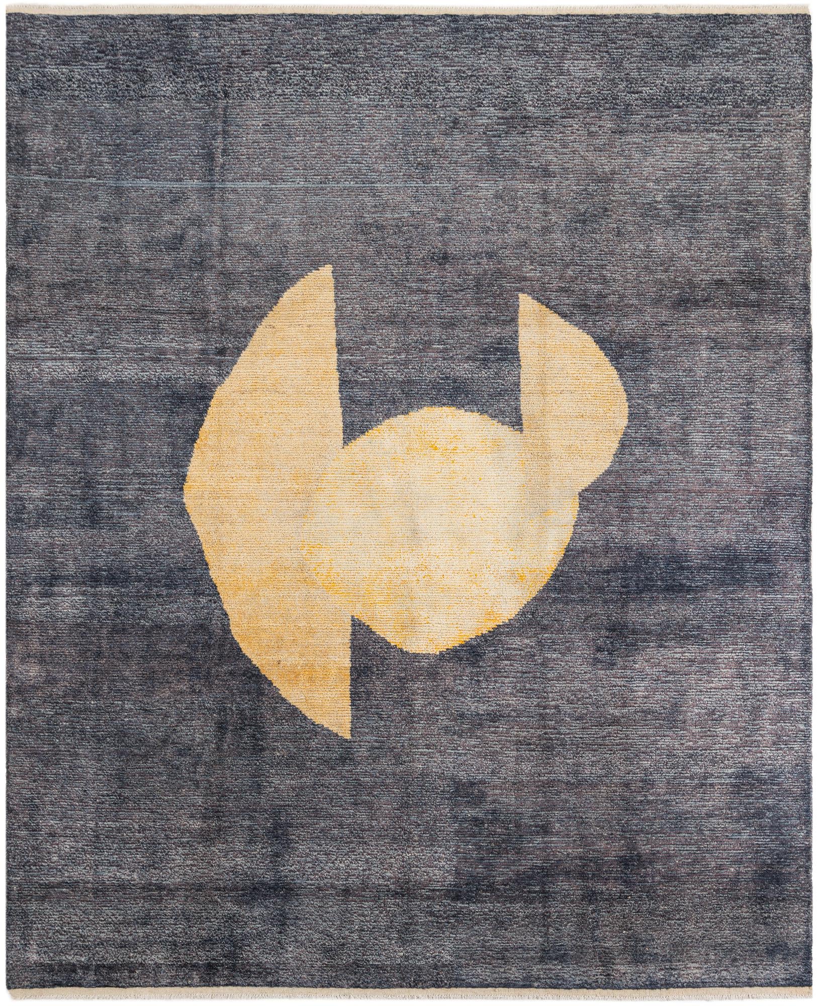 9' 5 x 11' 8 Hand Knotted Moroccan Wool Rug