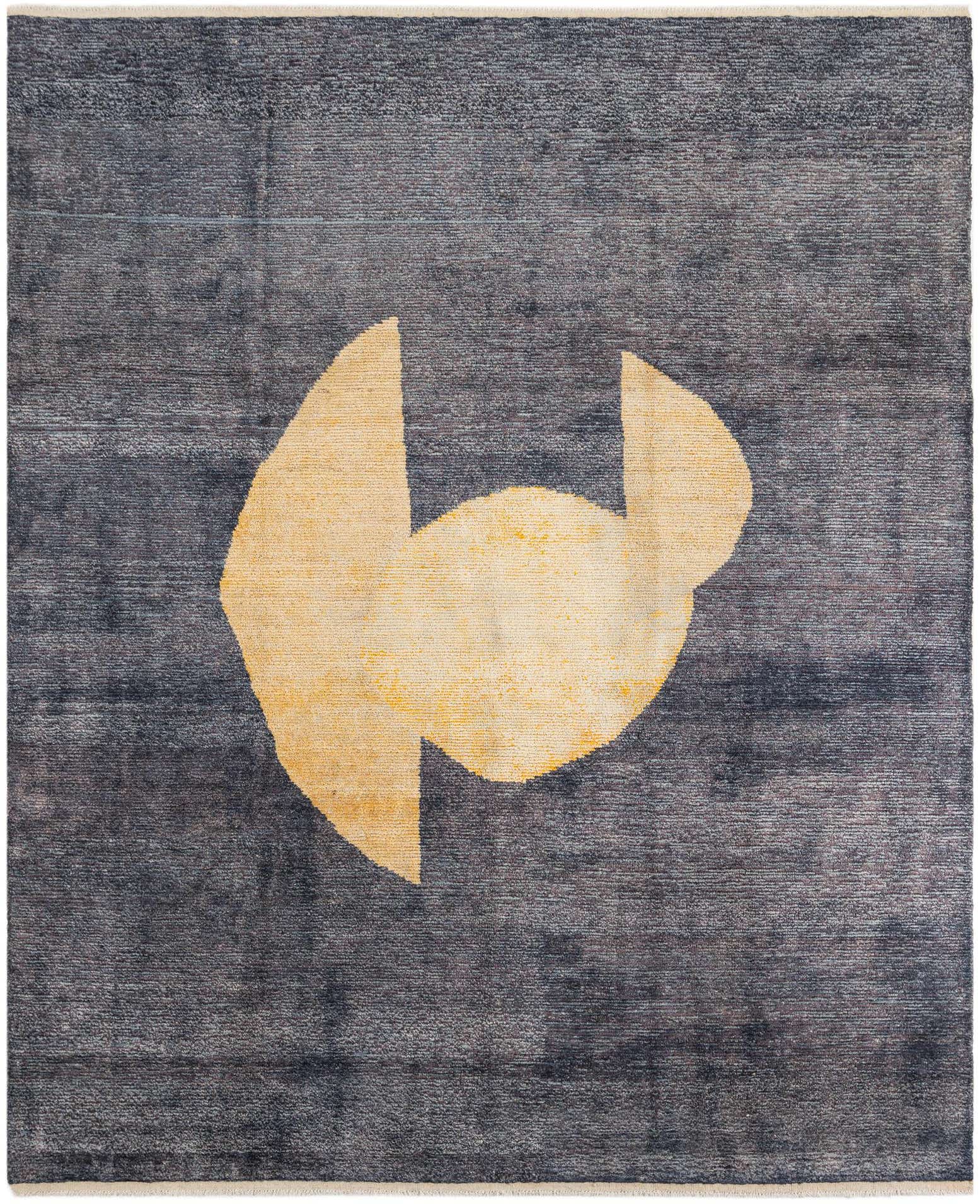 9' 5 x 11' 8 Hand Knotted Moroccan Wool Rug