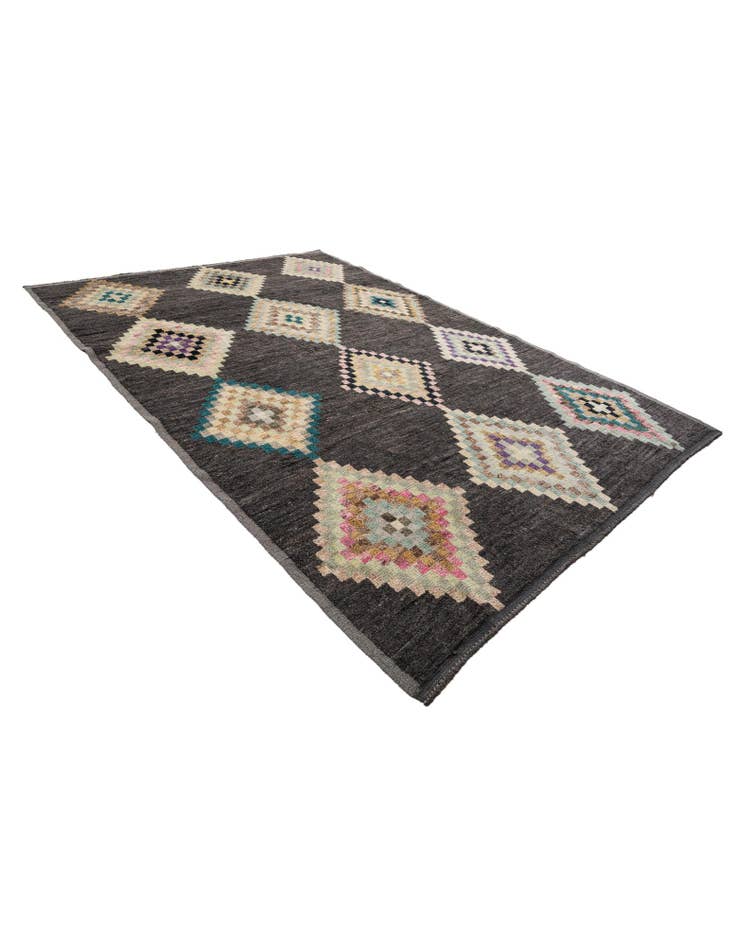 Detail image of 8' 7 x 12' 3 Hand Knotted Moroccan Wool Rug