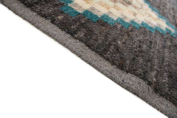 8' 7 x 12' 3 Hand Knotted Moroccan Wool Rug