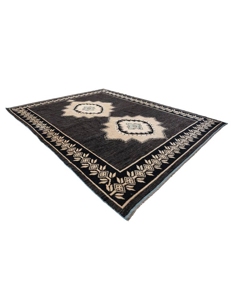 Detail image of 11' 10 x 15' Hand Knotted Moroccan Wool Rug