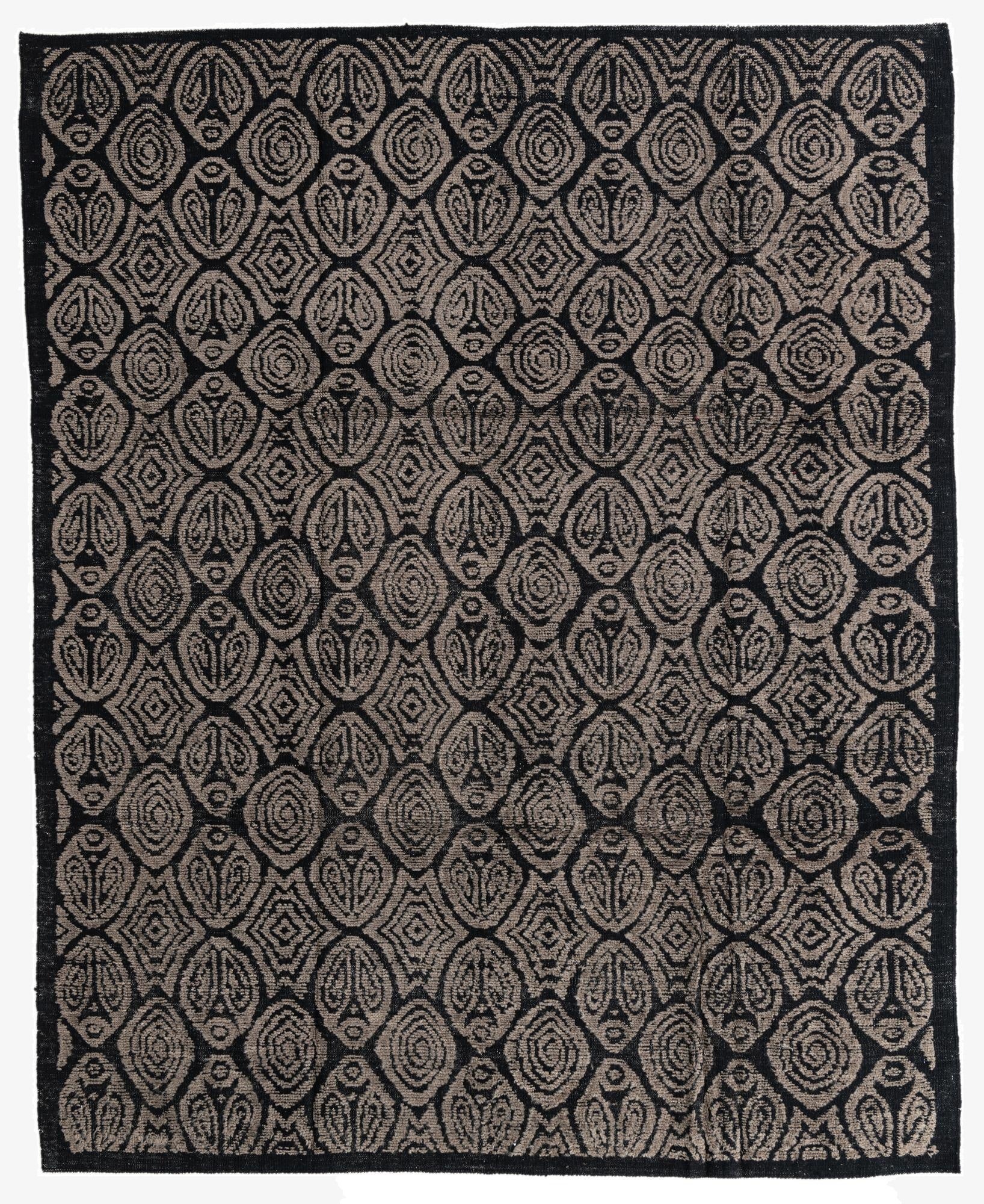 8' 4 x 10' 4  Hand Knotted Moroccan Wool Rug