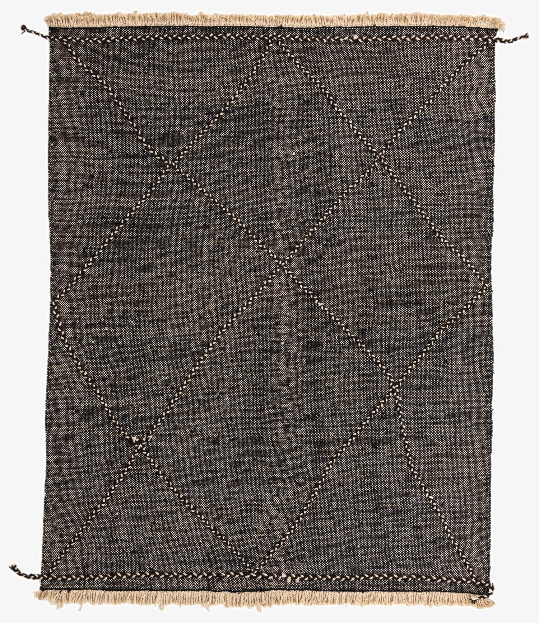 Primary image 6' 1 x 7' 8  Hand Knotted Moroccan Wool Rug