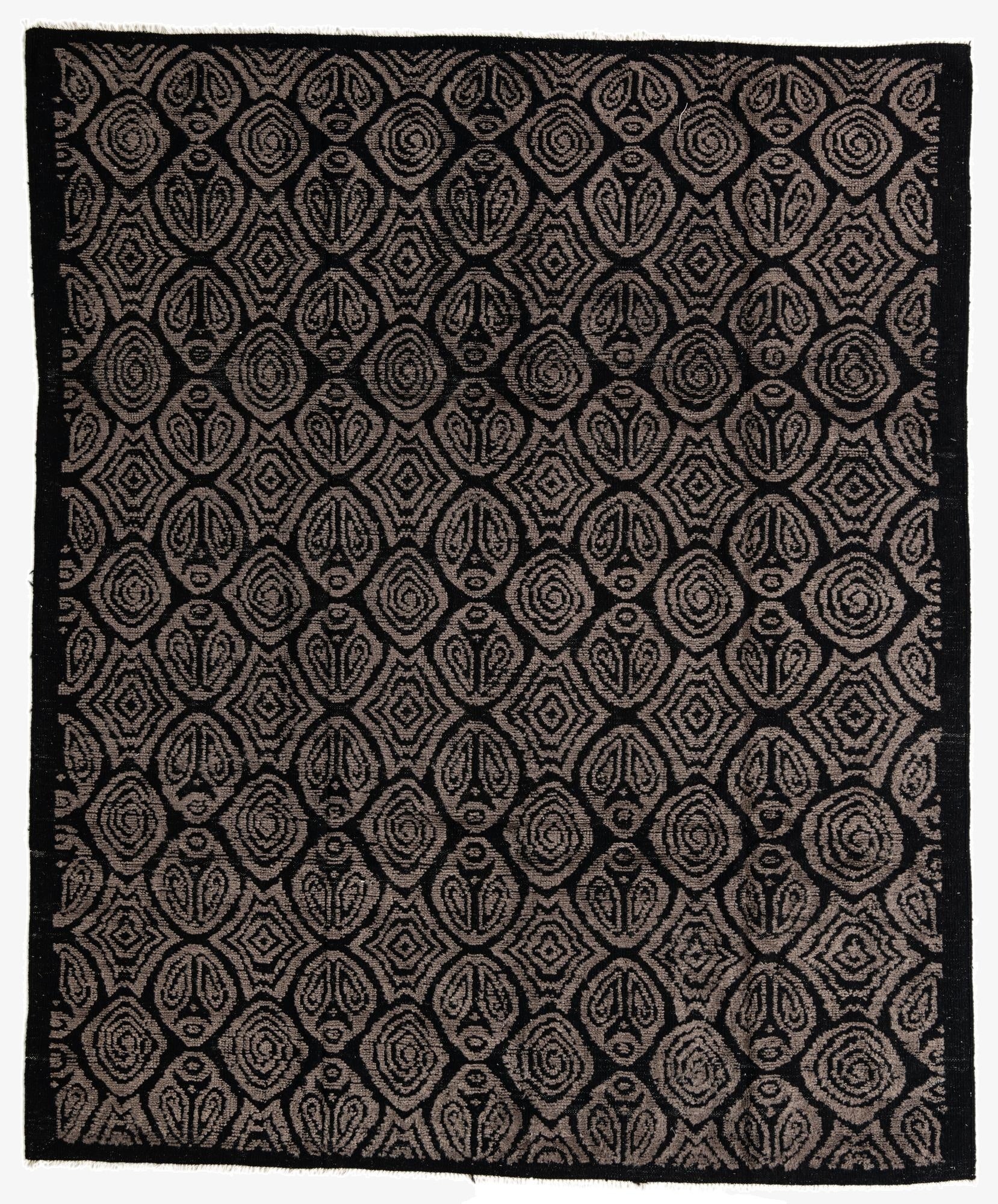 8' 3 x 10'  Hand Knotted Moroccan Wool Rug