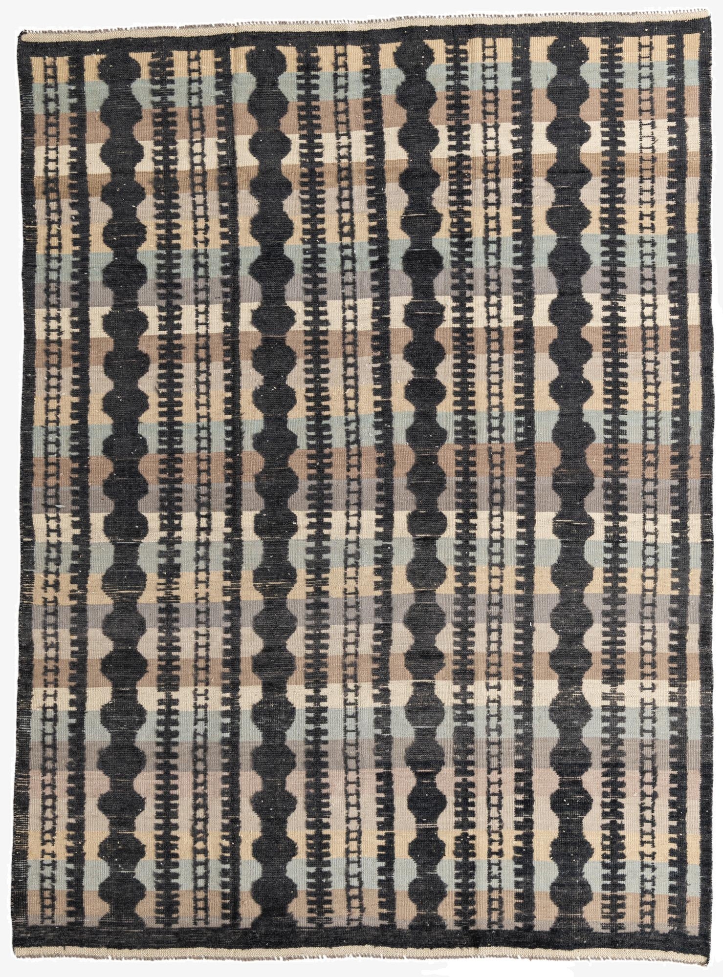 7' 9 x 10' 6  Hand Knotted Moroccan Wool Rug