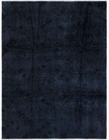 8' x 10' 5 Hand Knotted Moroccan Wool Rug