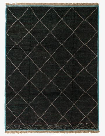 8' 3 x 10' 8 Hand Knotted Moroccan Wool Rug