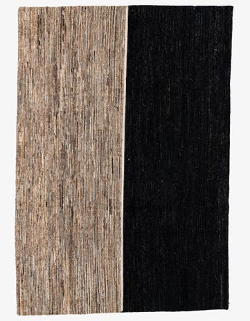 7' 2 x 10' 4 Hand Knotted Moroccan Wool Rug