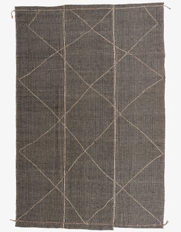9' 8 x 14' 5 Hand Knotted Moroccan Wool Rug