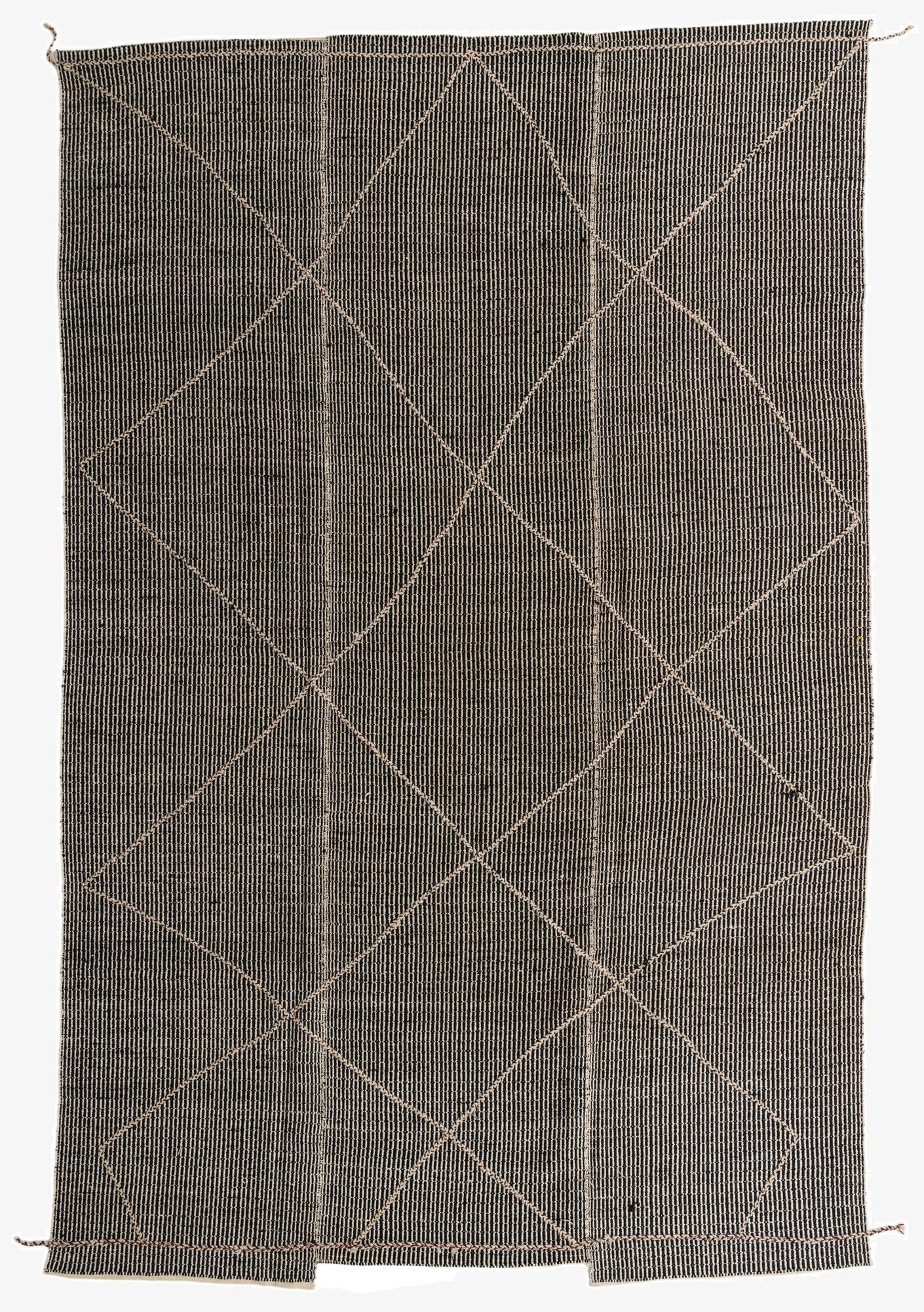 9' 5 x 14' 4  Hand Knotted Moroccan Wool Rug