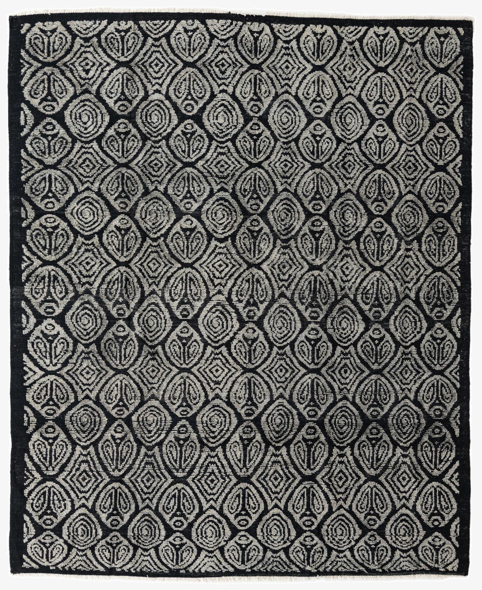 8' 6 x 10' 4  Hand Knotted Moroccan Wool Rug