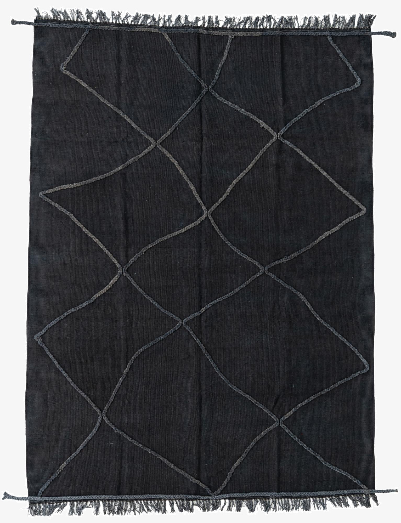 Primary image 5' 7 x 7' 7  Hand Knotted Moroccan Wool Rug