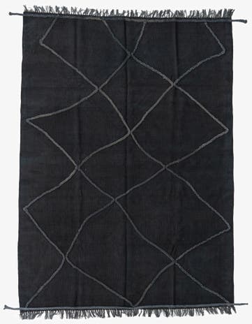 5' 7 x 7' 7 Hand Knotted Moroccan Wool Rug