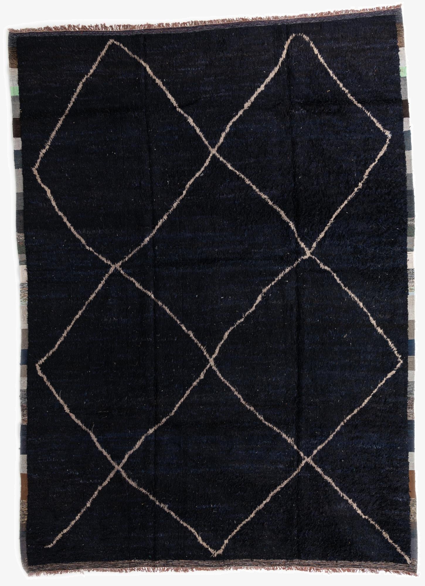 10' 3 x 14'  Hand Knotted Moroccan Wool Rug