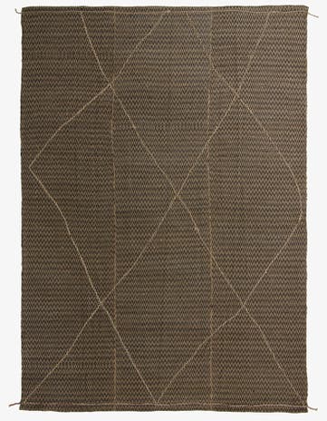 9' 9 x 14' Hand Knotted Moroccan Wool Rug