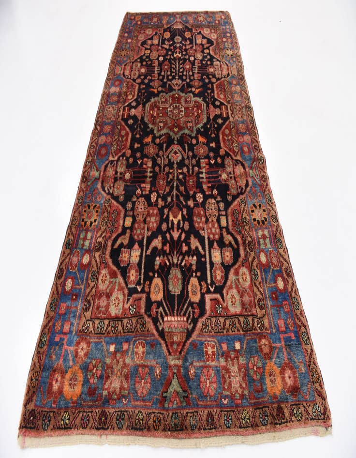 Detail image of 5' x 10' 2 Hand Knotted Nahavand Persian Wool Rug