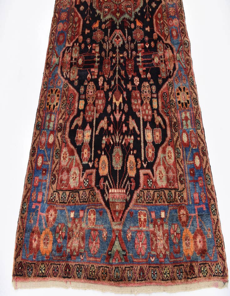 Detail image of 5' x 10' 2 Hand Knotted Nahavand Persian Wool Rug