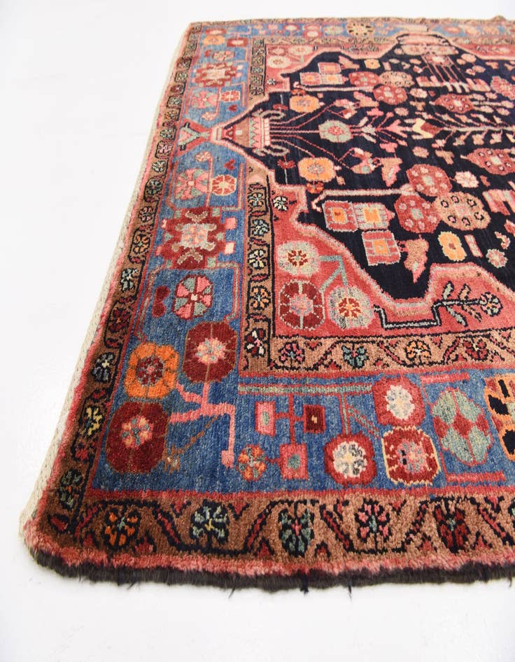 Detail image of 5' x 10' 2 Hand Knotted Nahavand Persian Wool Rug