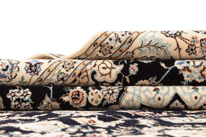 6' 9 x 9' 10 Hand Knotted Nain Rug
