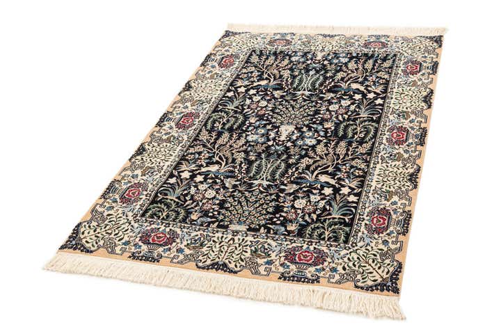 3' 6 x 5' 7 Hand Knotted Nain Rug