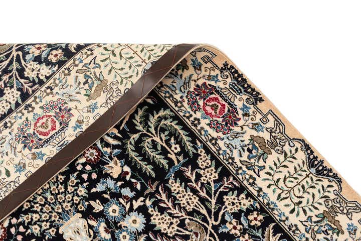 3' 6 x 5' 7 Hand Knotted Nain Rug