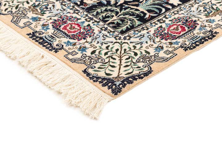 3' 6 x 5' 7 Hand Knotted Nain Rug