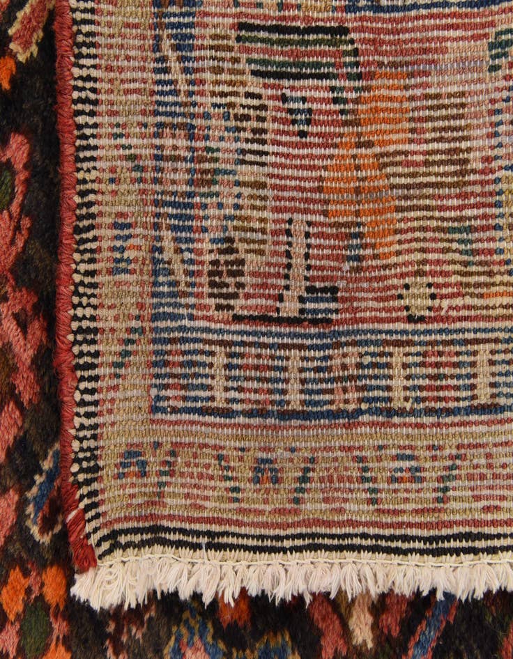 Detail image of 5' 3 x 10' Hand Knotted Nanaj Persian Wool Rug