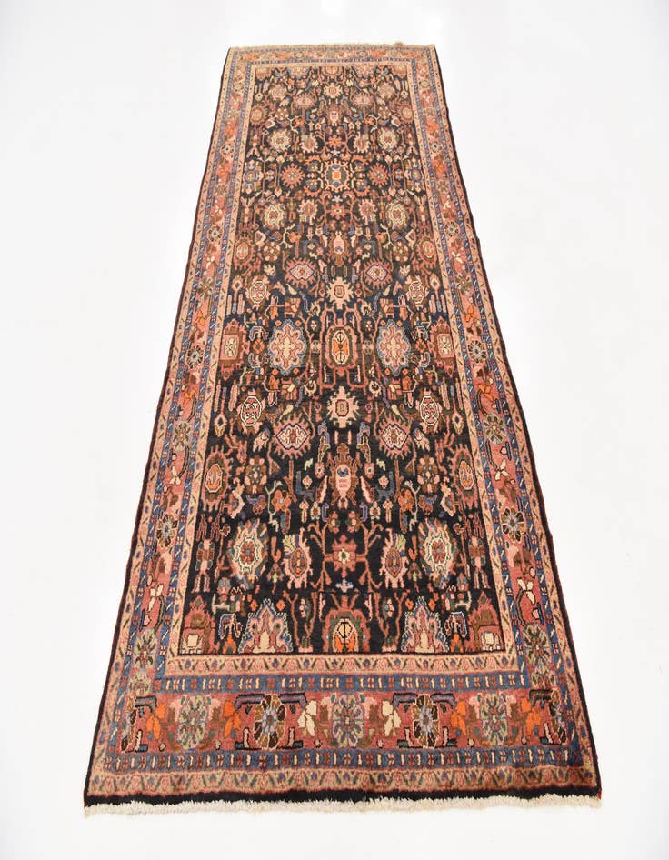 Detail image of 5' 3 x 10' Hand Knotted Nanaj Persian Wool Rug